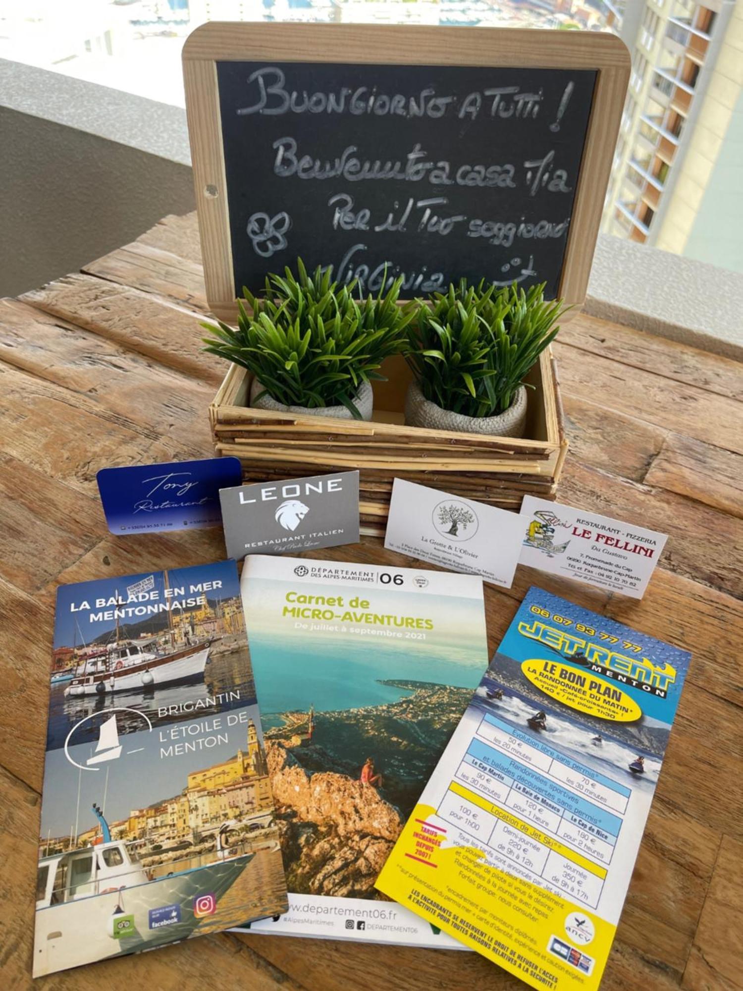Location Saisonniere Menton 220 M Des Plages 외부 사진